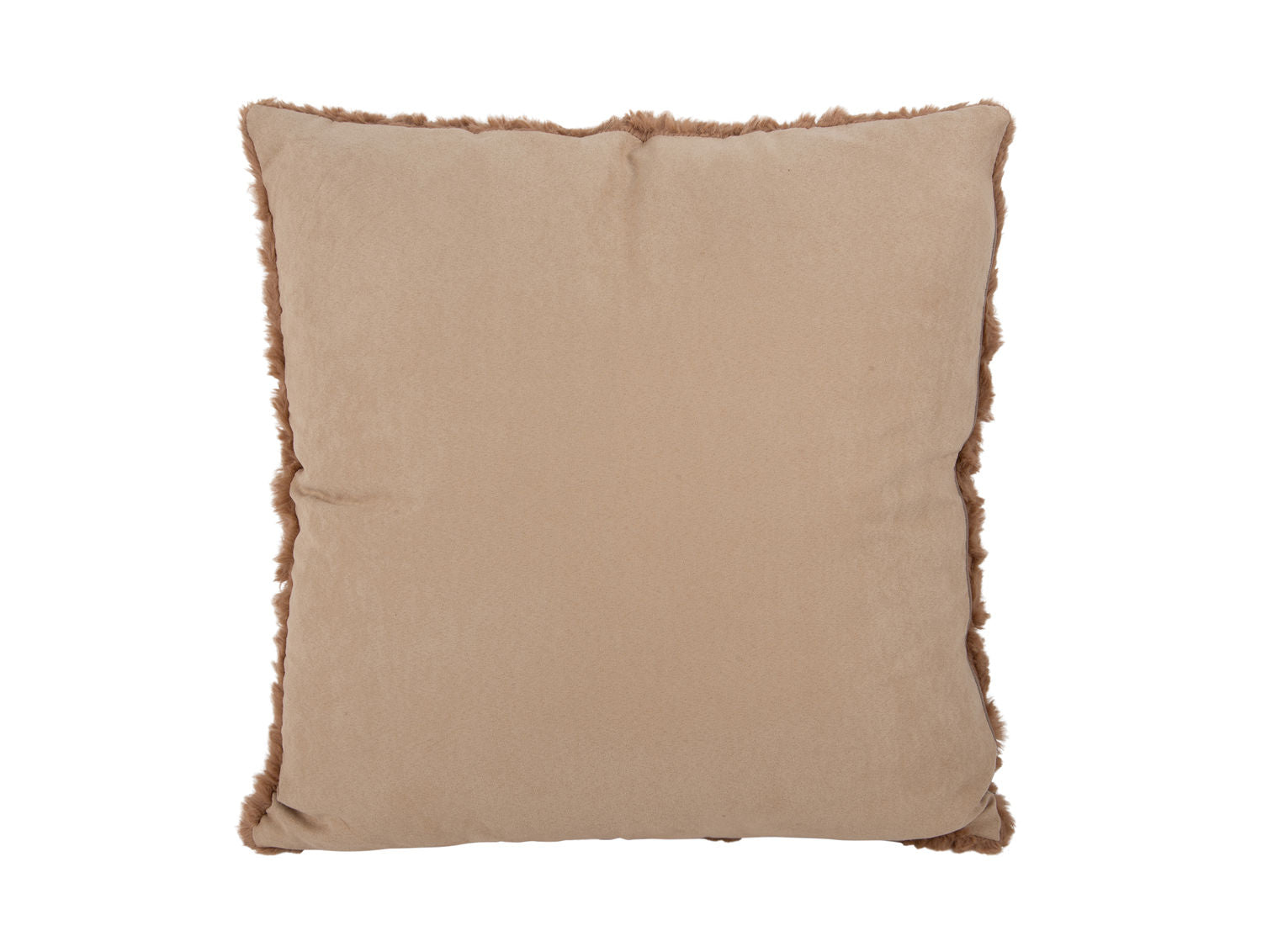 Cushion Tierno furry brown