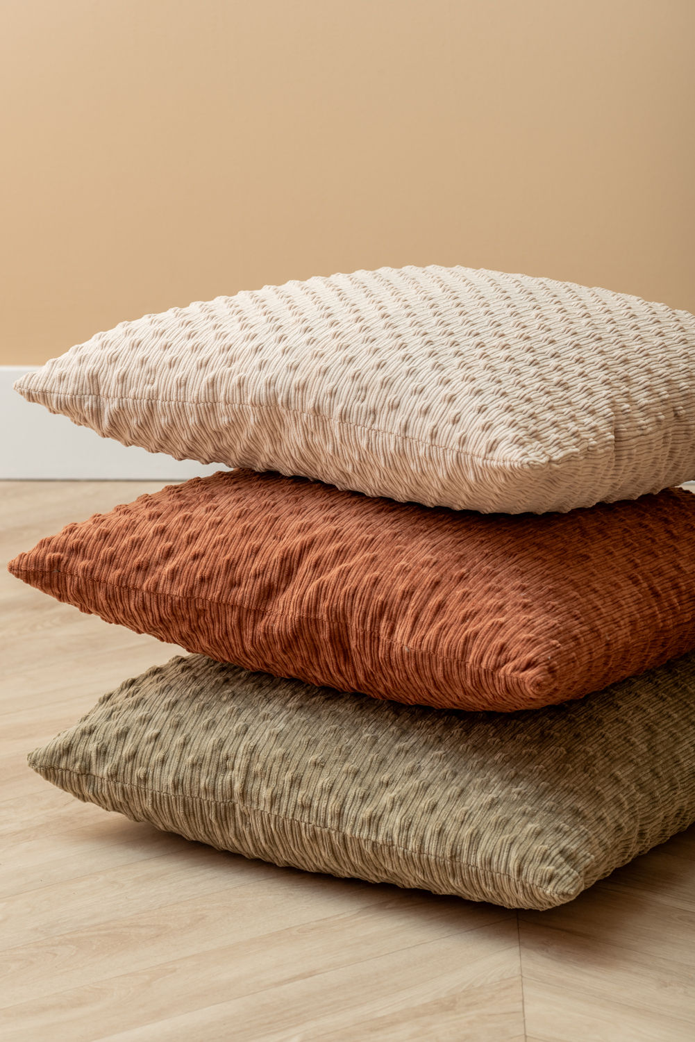Cushion Lazo cognac brown