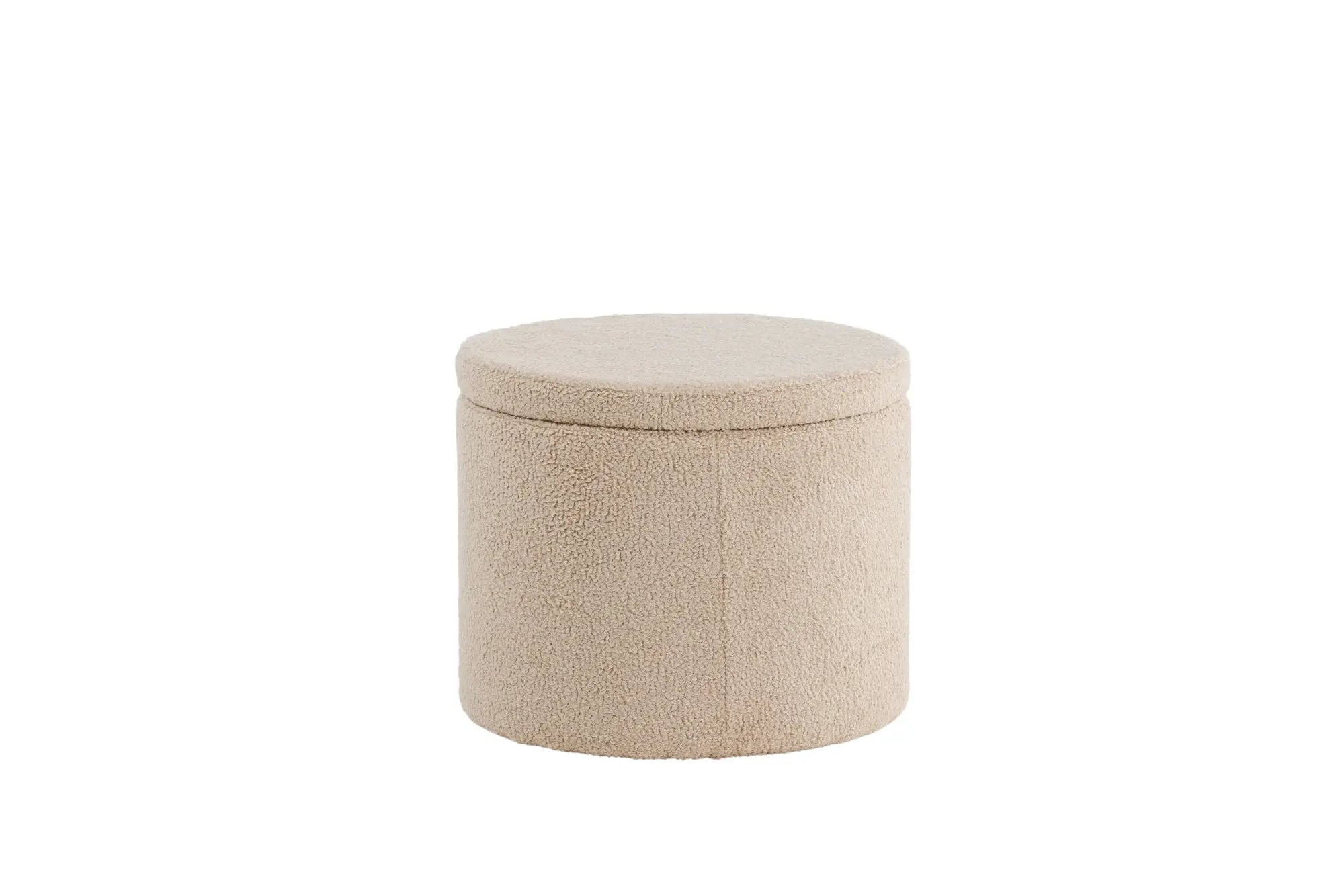 Pouf Dunken - ø51 - Nounours en polyester