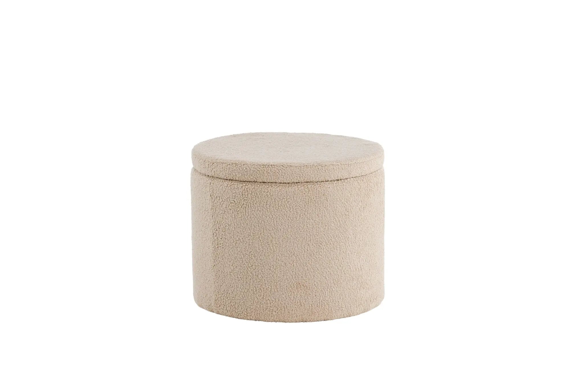 Pouf Dunken - ø51 - Nounours en polyester