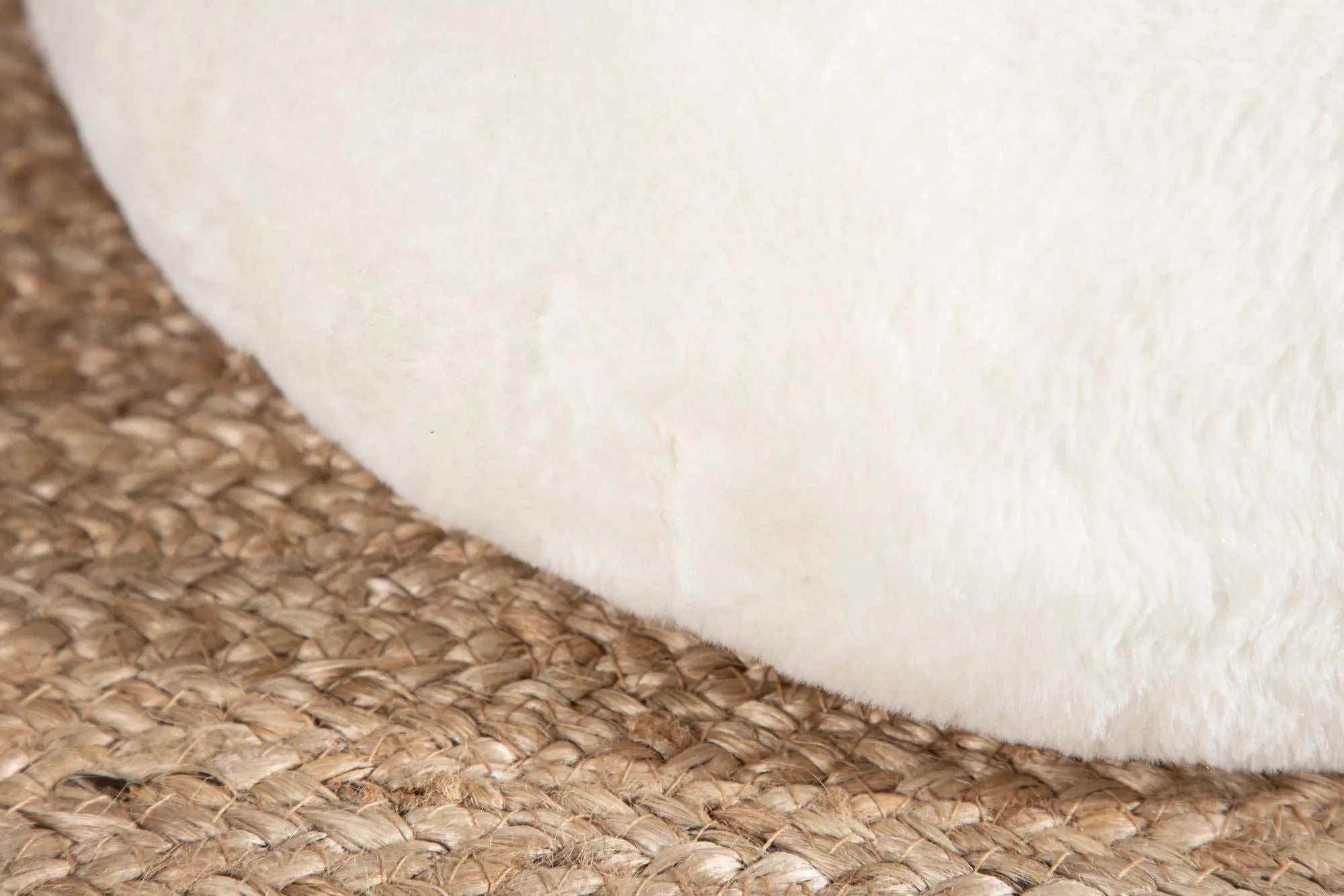 Pouf Ruston - 40 x 40 x 15 - Laine
