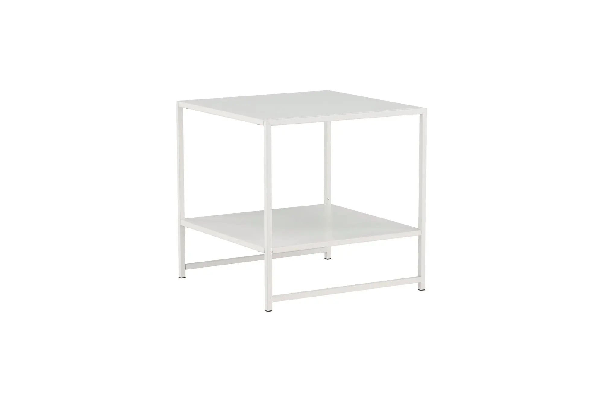 Table d'appoint avec étagère Staal - 50 x 50 - Acier