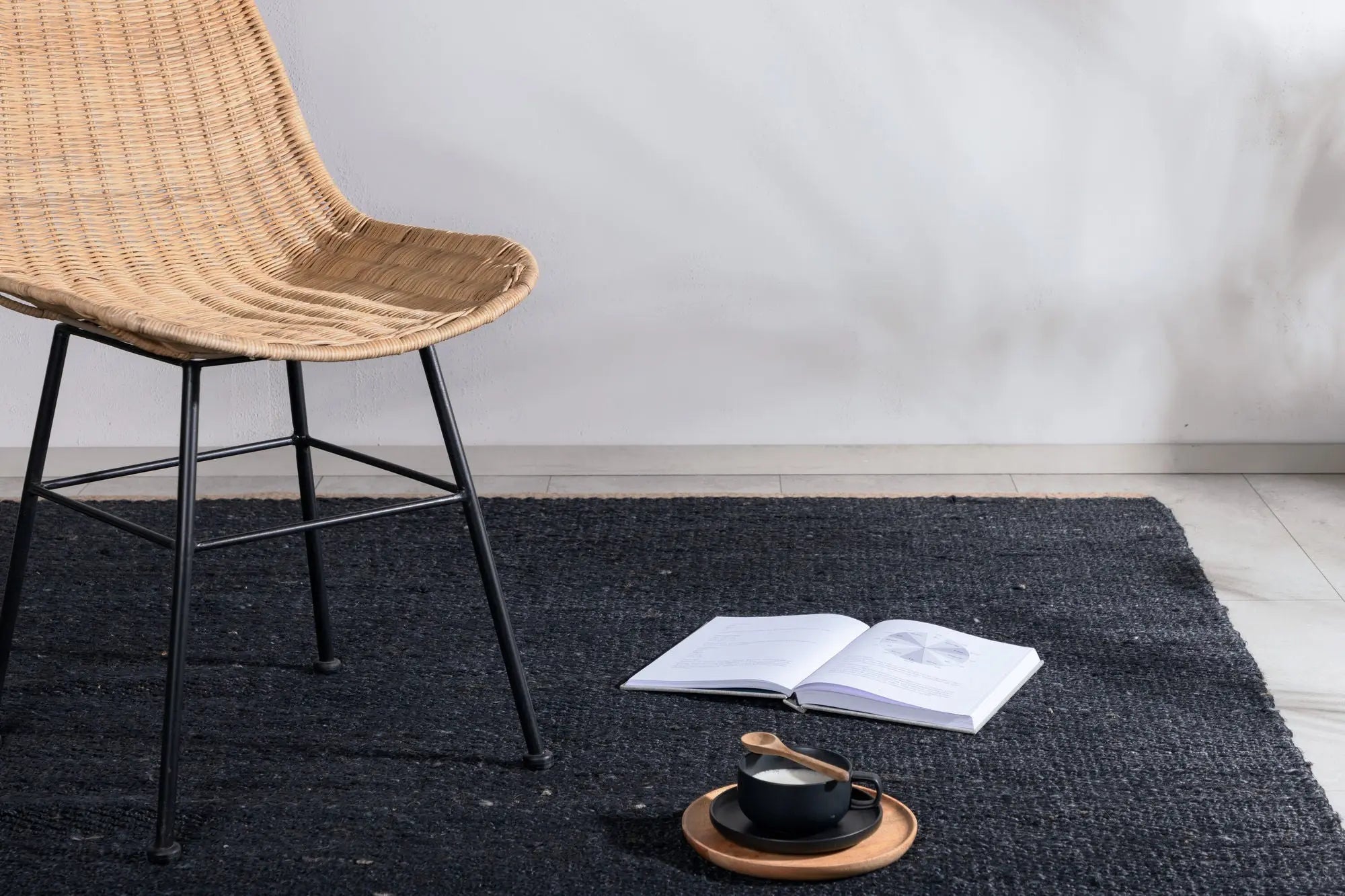 Tapis en jute Kali - 170*240cm - 170 x 240 - Jute