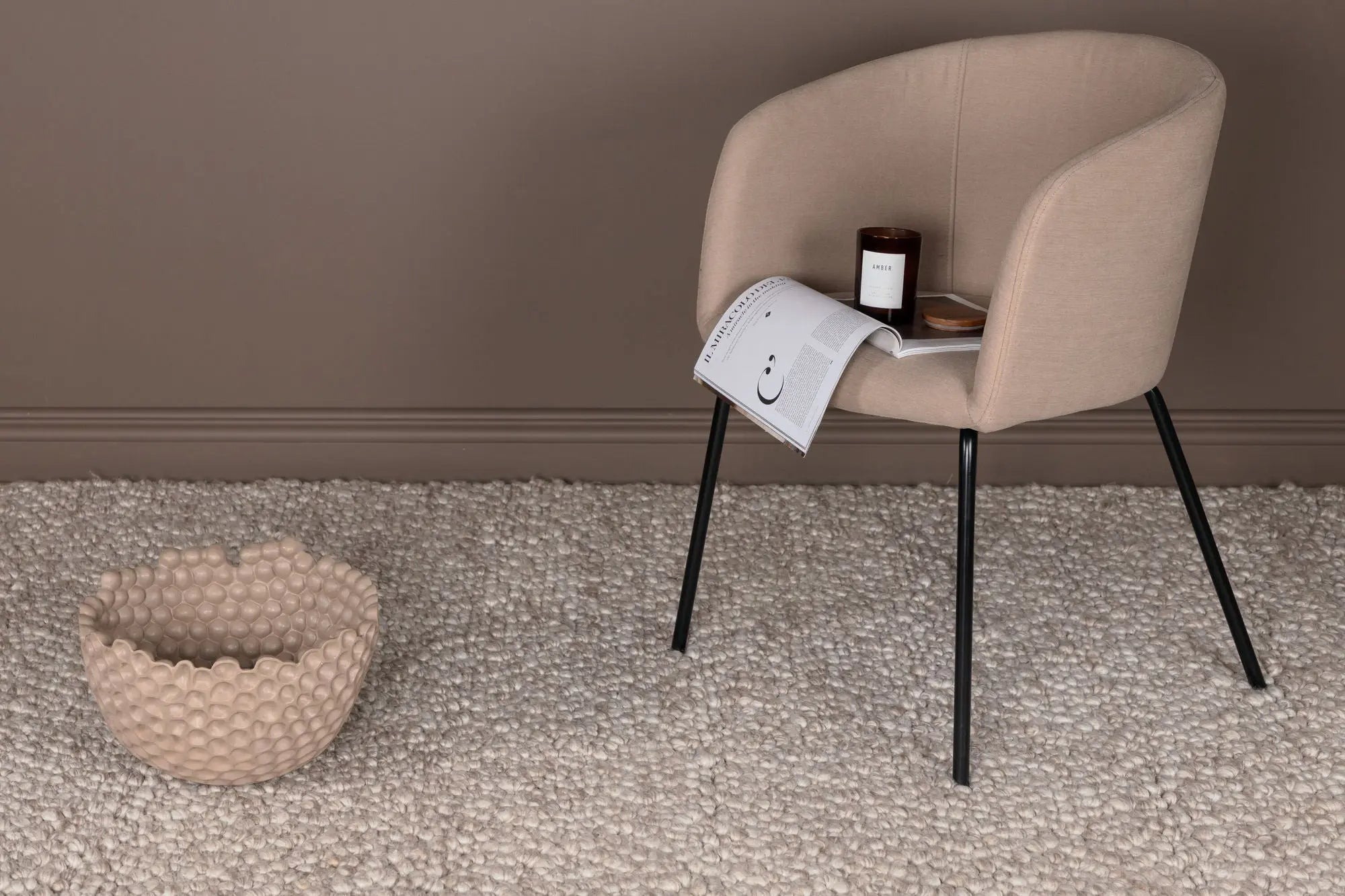 Tapis en laine Jajru - 250*350cm - 250 x 350 - Laine