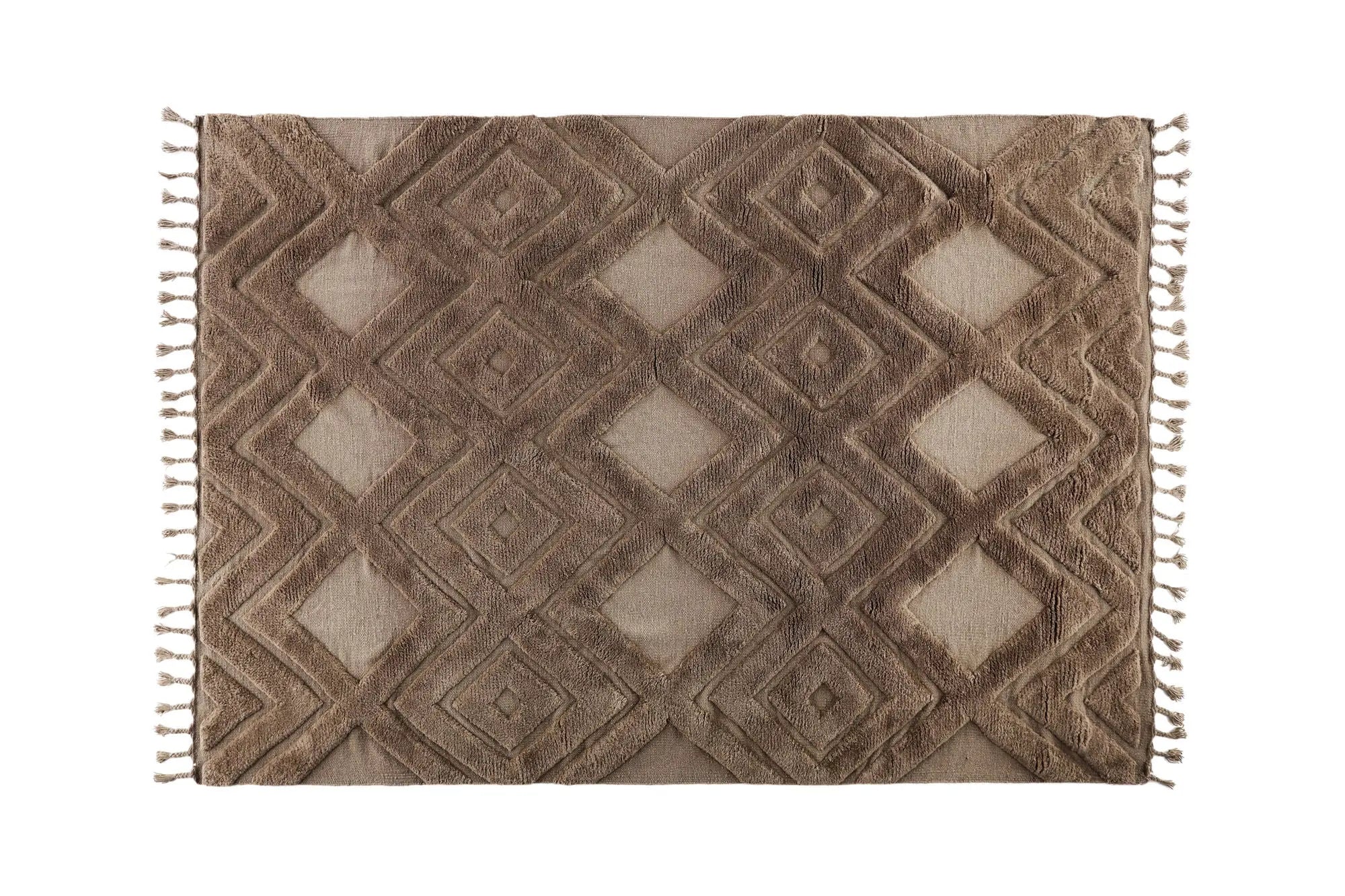 Tapis en laine rectangulaire Dahlia - 160*230cm - 160 x 230 - Laine