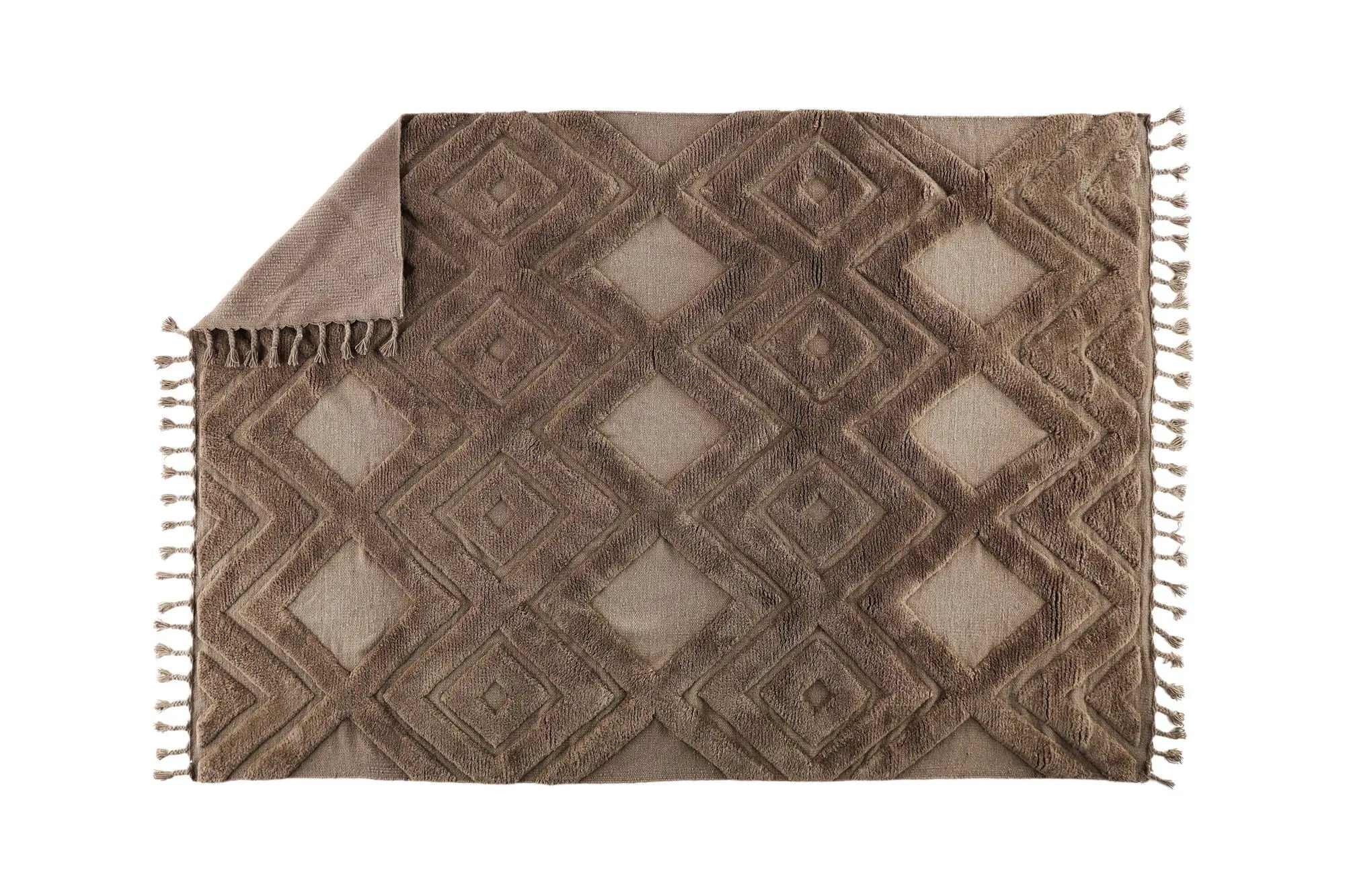 Tapis en laine rectangulaire Dahlia - 160*230cm - 160 x 230 - Laine