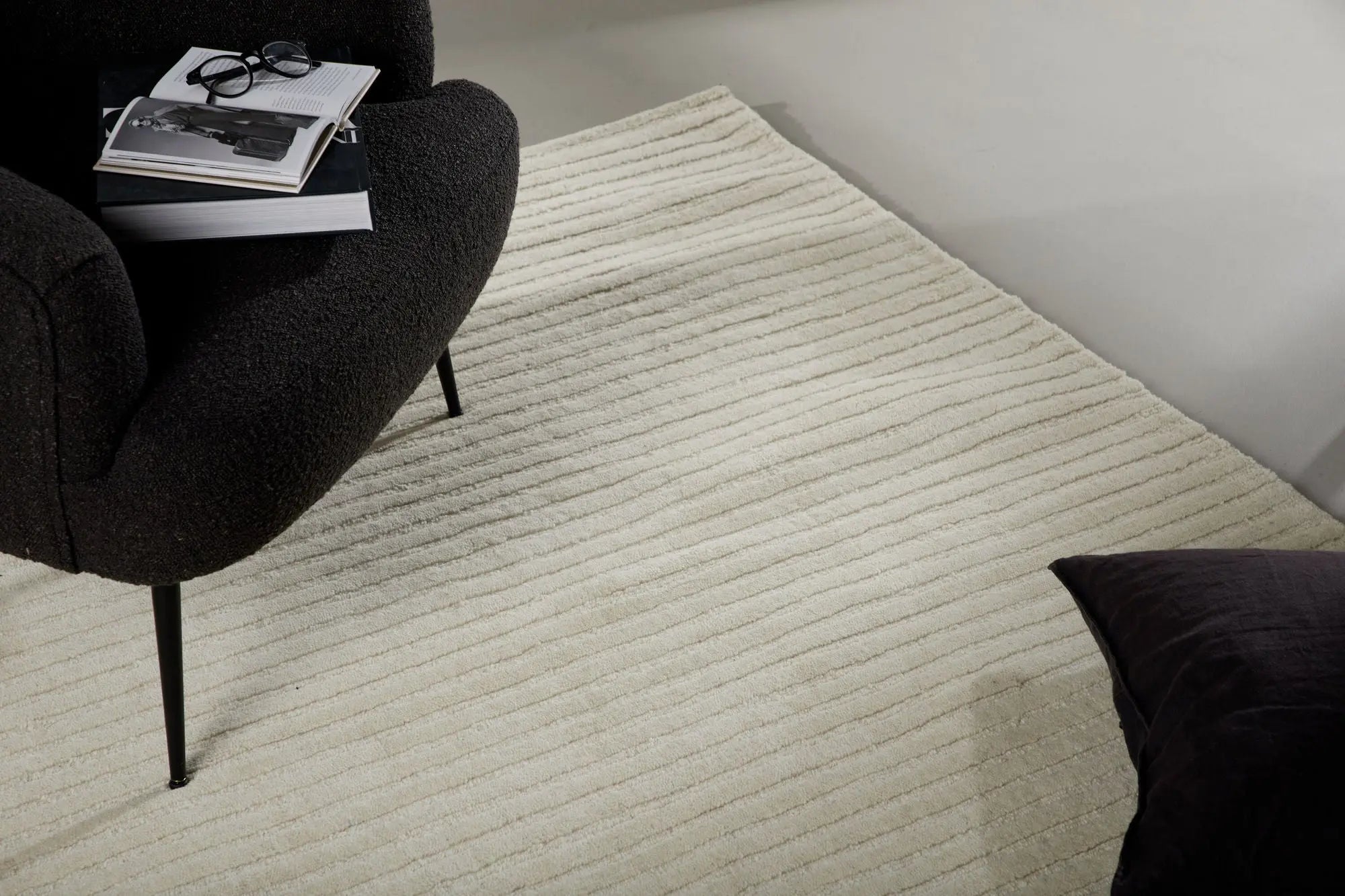 Tapis en laine rectangulaire Milton - 300*200cm - 202 x 300 - Laine