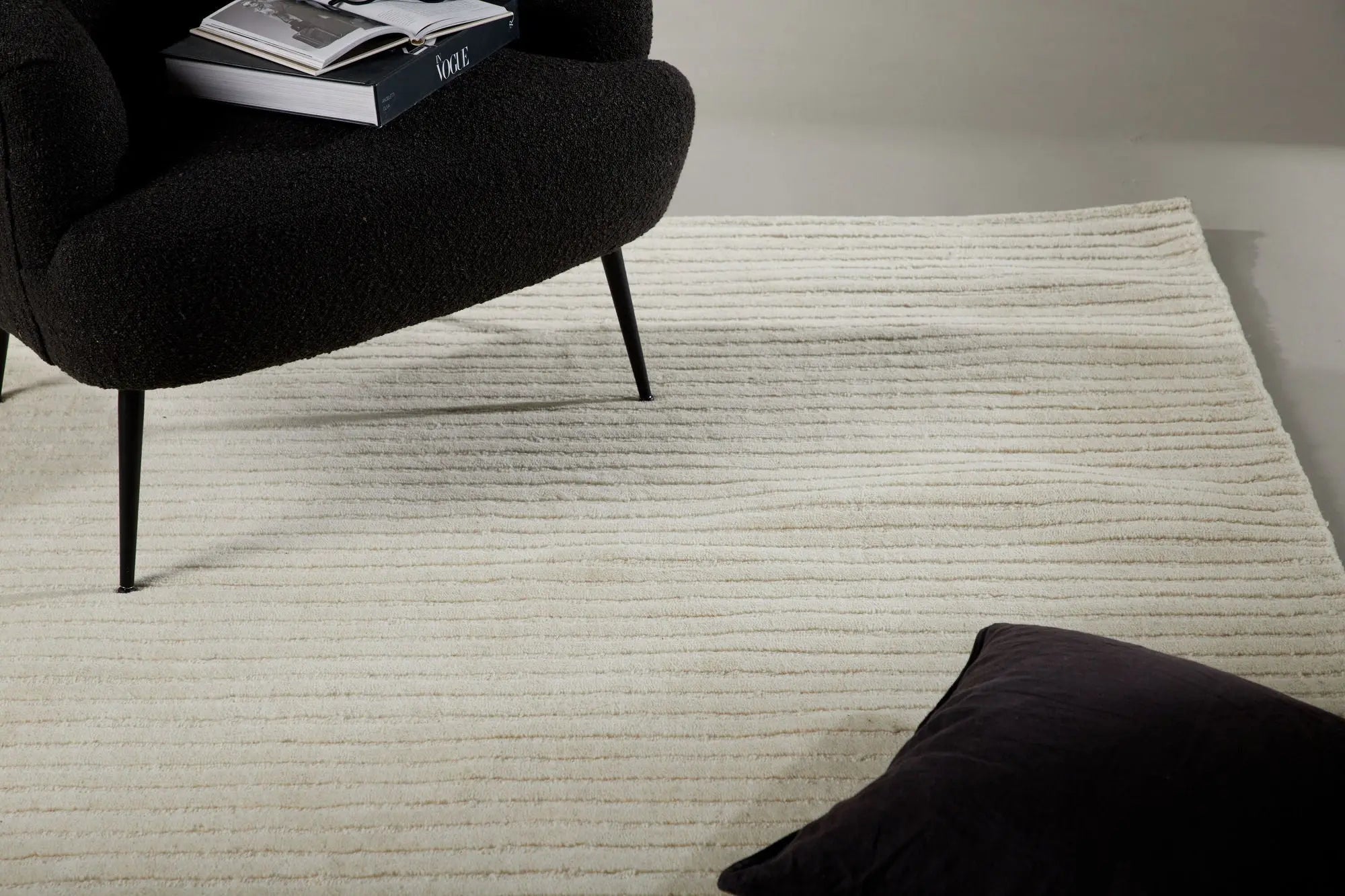 Tapis en laine rectangulaire Milton - 300*200cm - 202 x 300 - Laine