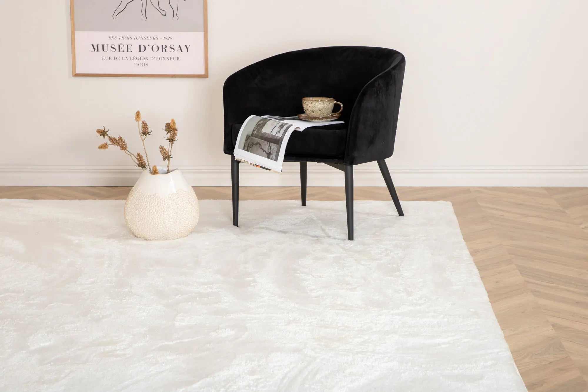 Tapis en polyester Blanca - 200*300cm - 200 x 300 - Polyester