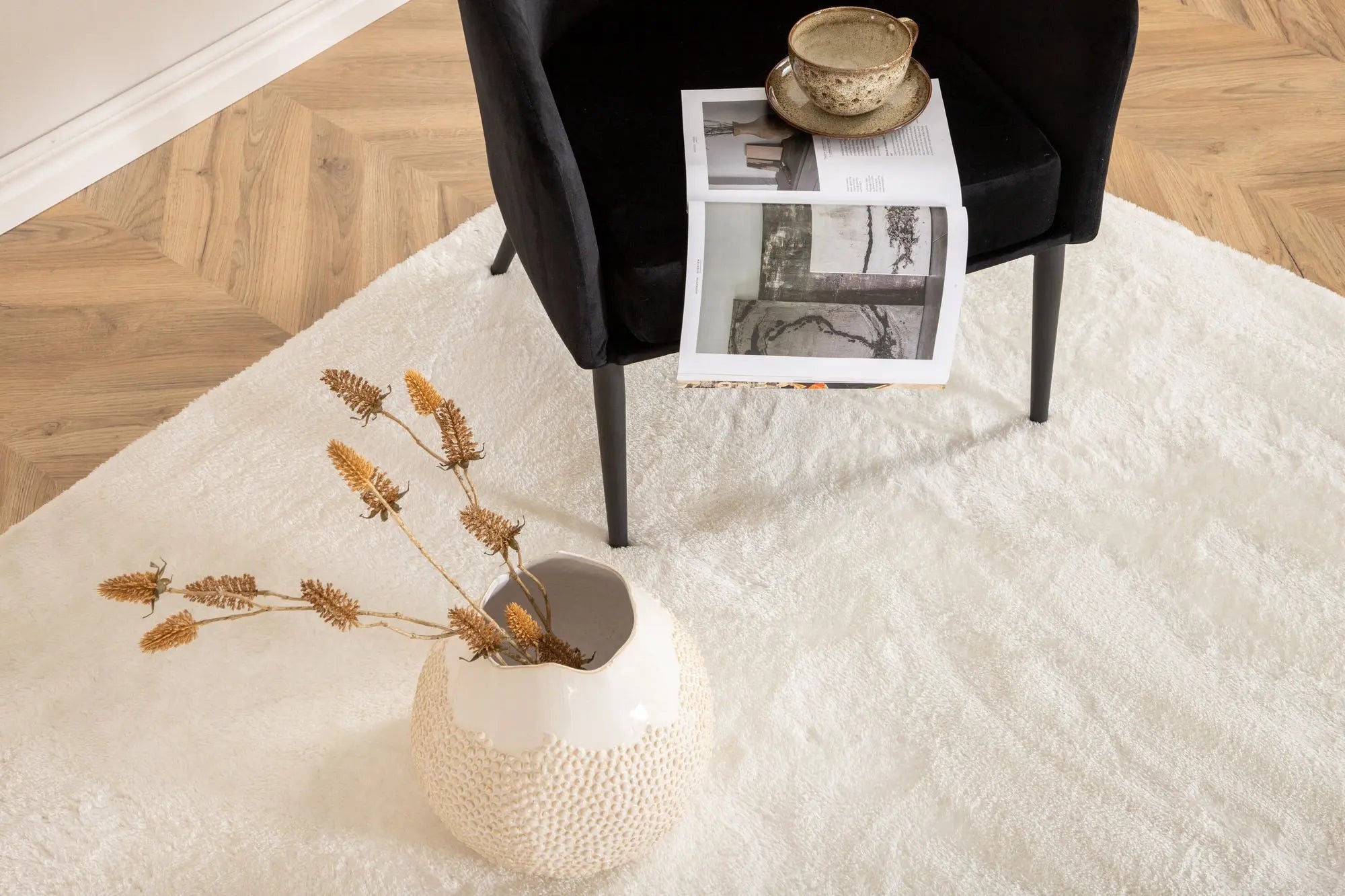 Tapis en polyester Blanca - 200*300cm - 200 x 300 - Polyester