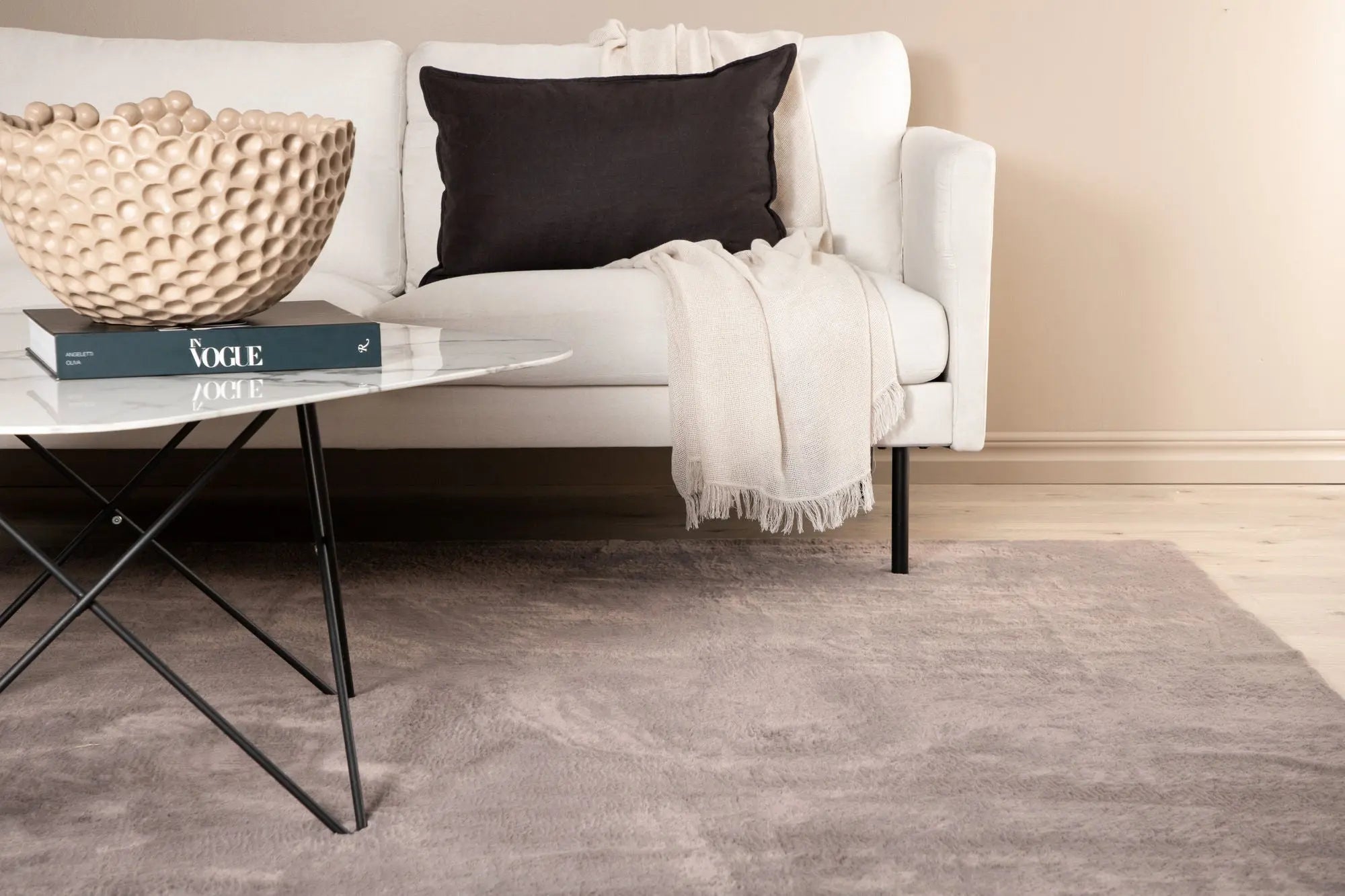 Tapis en polyester Nina - 160*230cm - 160 x 230 - Polyester
