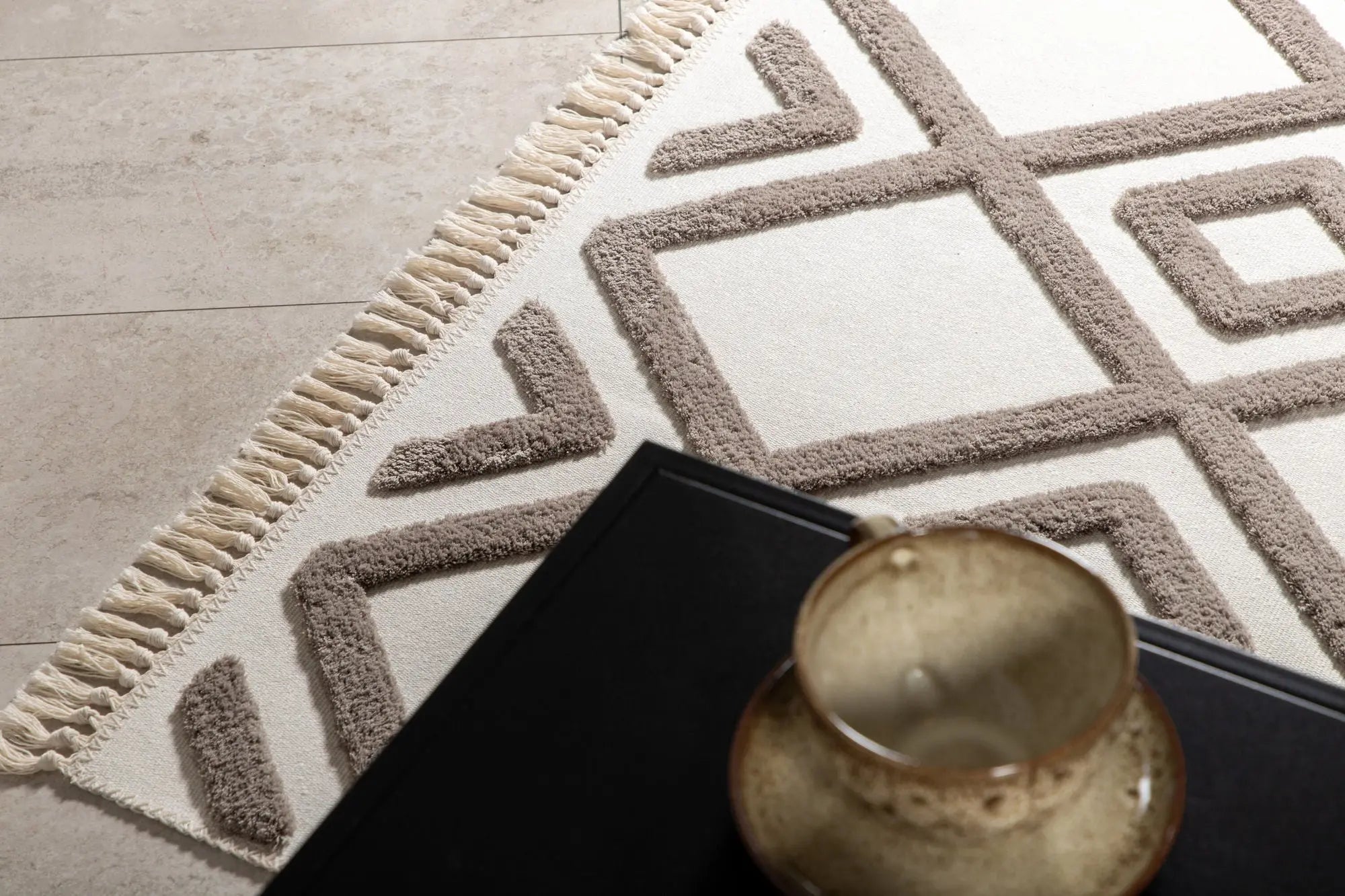 Tapis en polyester Towa - 160*230cm - 160 x 230 - Polyester
