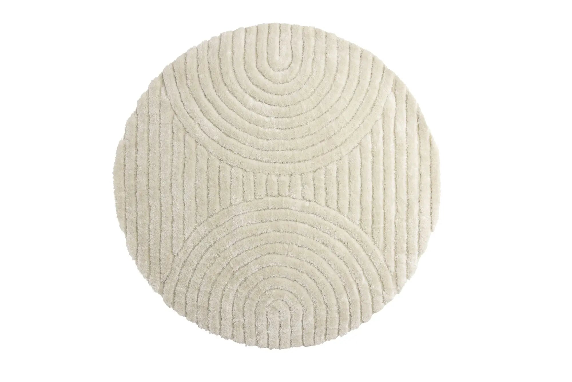 Tapis en polyester rond Niklas - 200*200cm - ø200 - Polyester