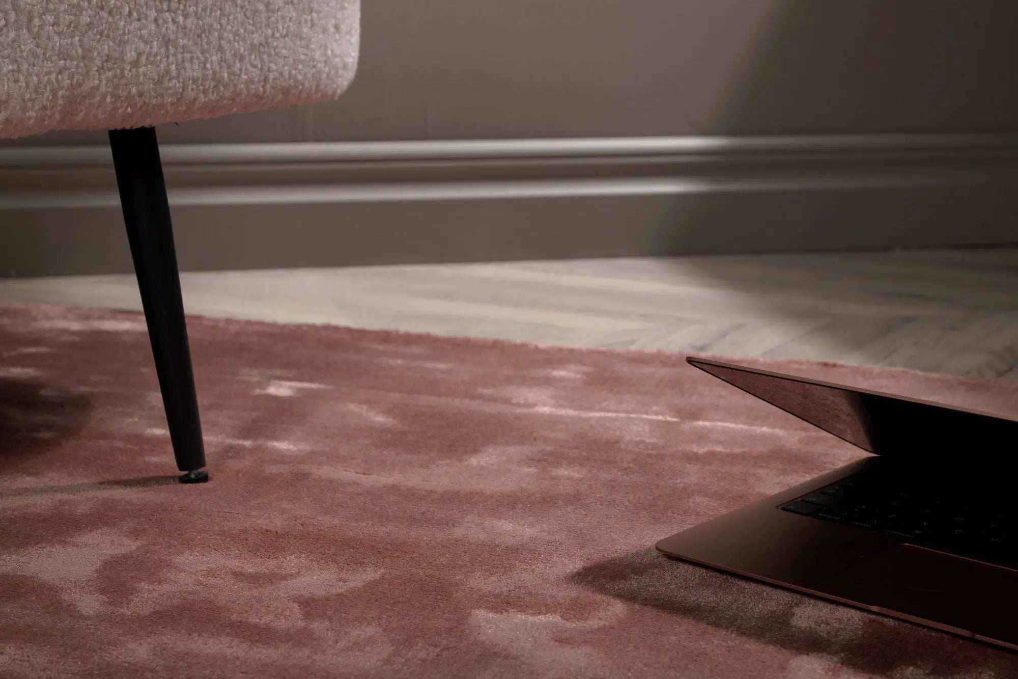 Tapis en viscose Indra - 250*350cm - 251 x 352 - Viscose