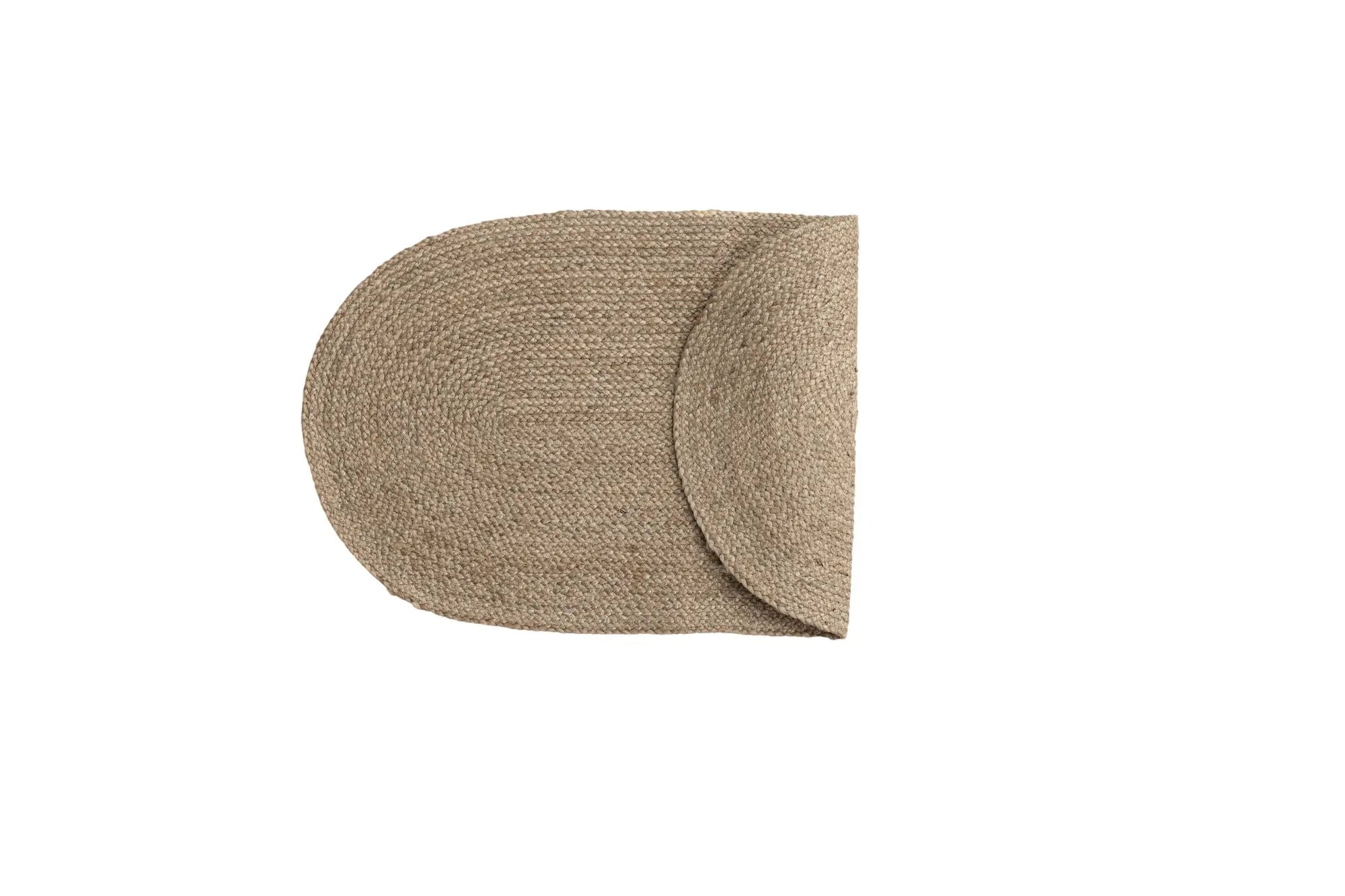 Tapis ovale Olivier - 50*90cm - 50 x 90 - Jute