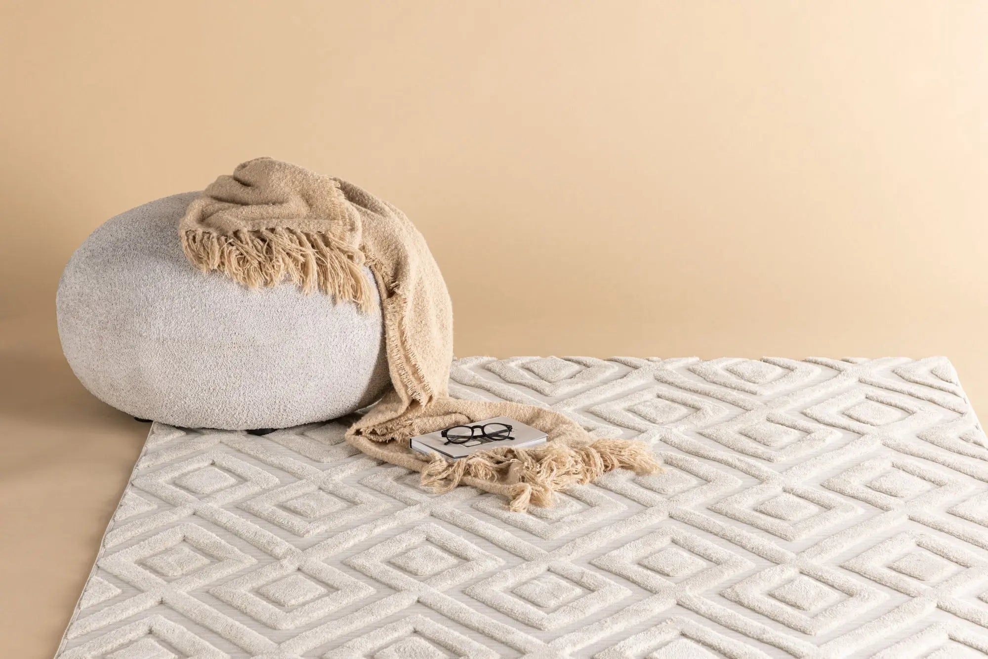 Tapis rectangulaire Pia - 230*160cm - 160 x 230 - Polyester