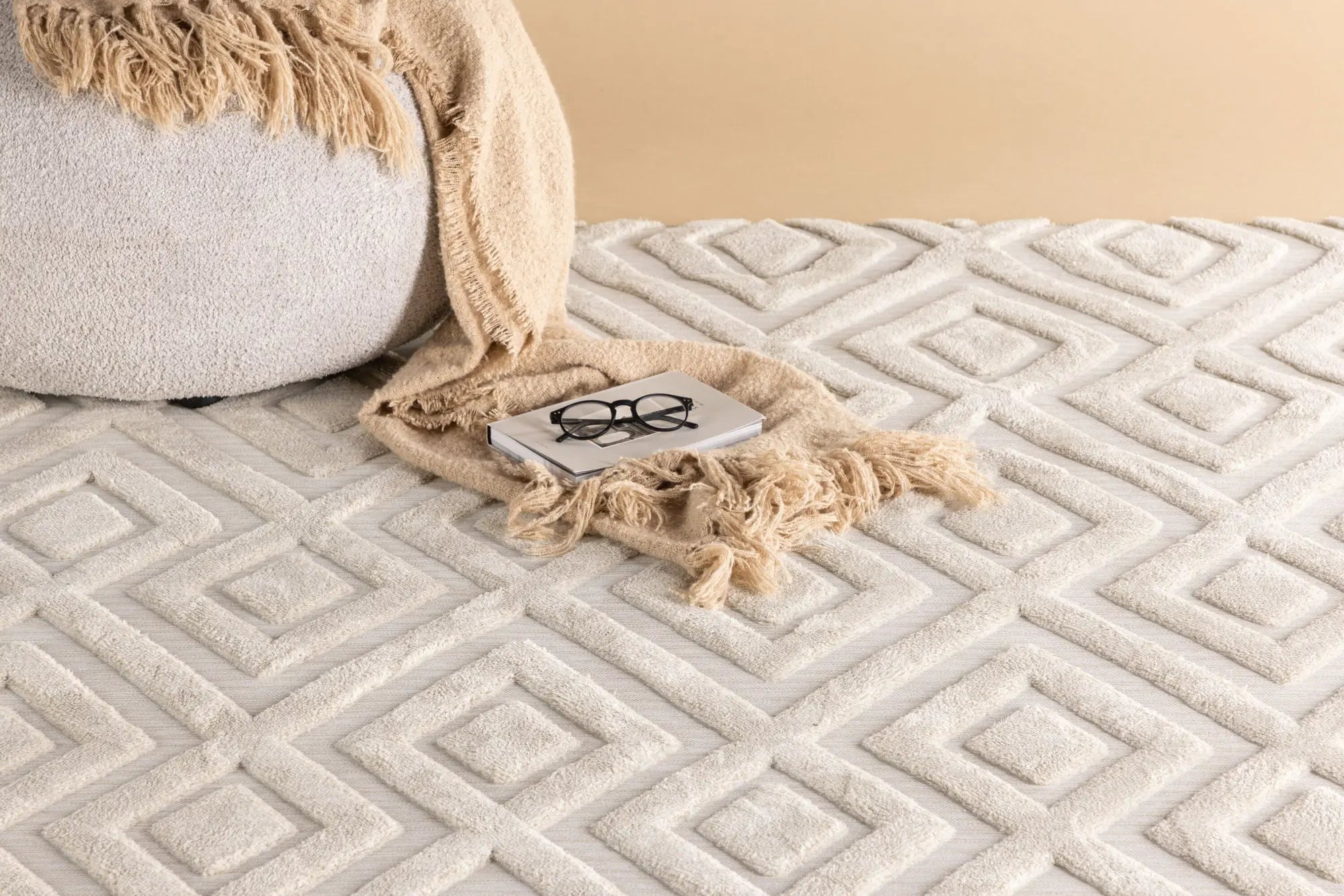 Tapis rectangulaire Pia - 230*160cm - 160 x 230 - Polyester