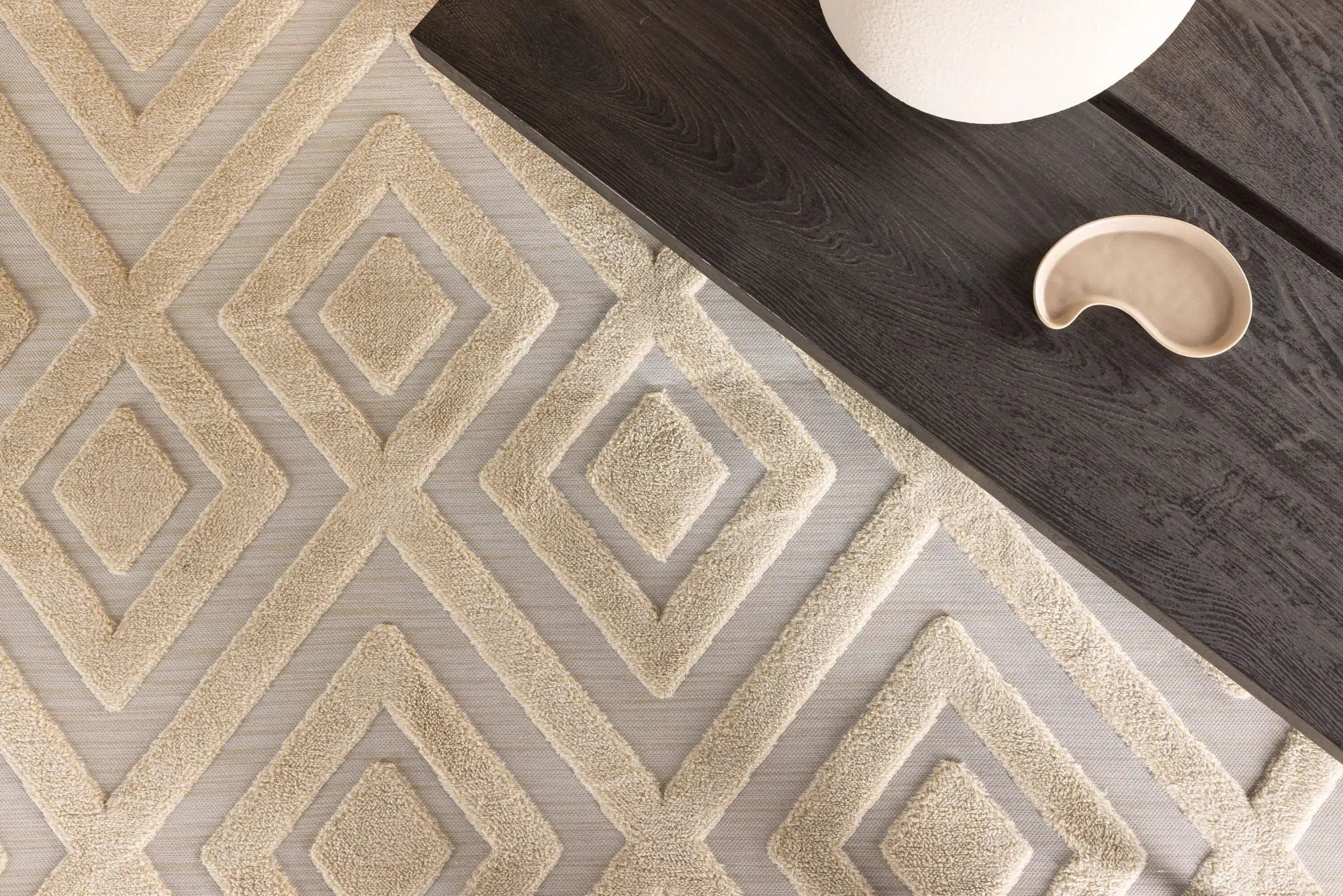 Tapis rectangulaire Pia - 230*160cm - 160 x 230 - Polyester