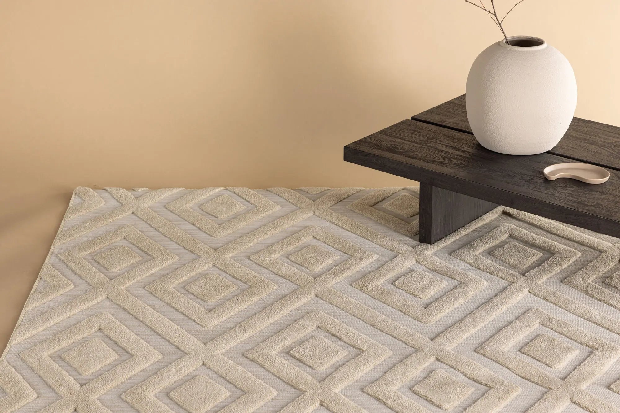 Tapis rectangulaire Pia - 290*200cm - 200 x 290 - Polyester