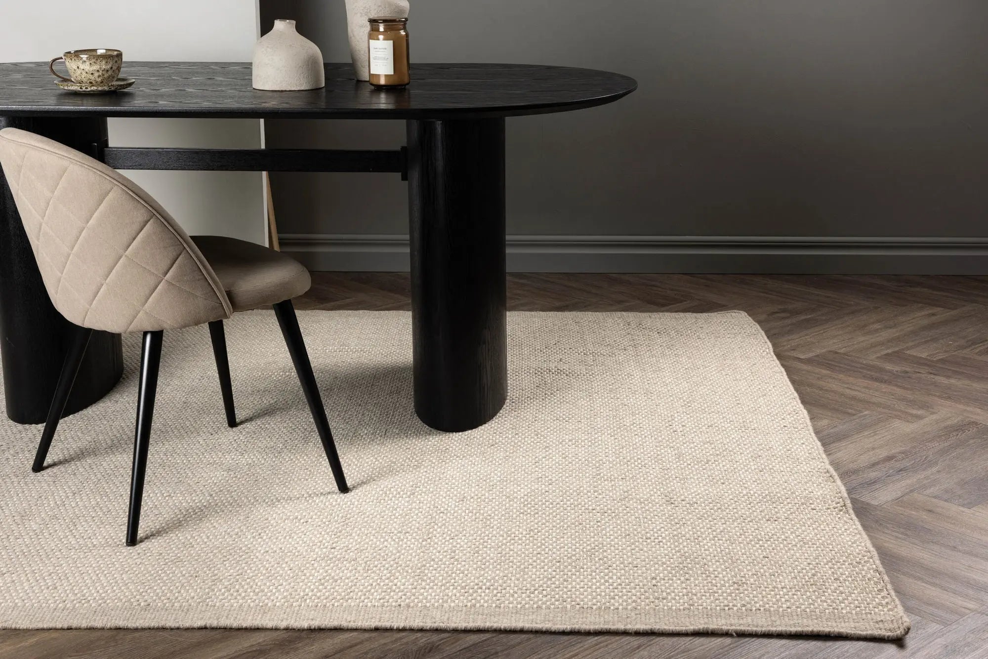 Tapis rectangulaire Vilma - 230*160cm - 160 x 230 - Laine