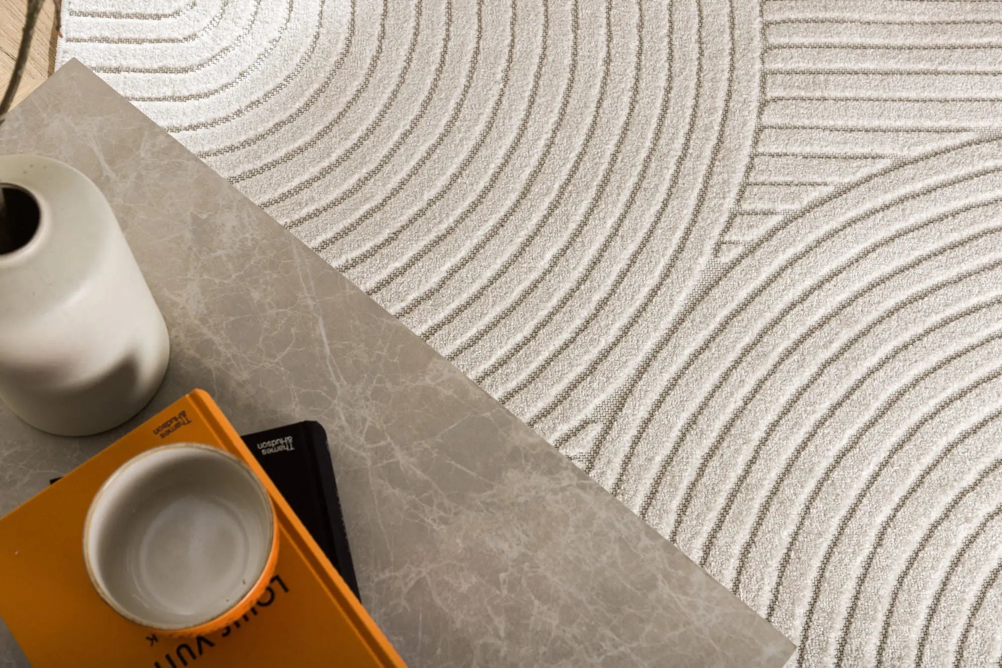 Tapis rectangulaire Vince - 340*240cm - 240 x 340 - Polypropylène
