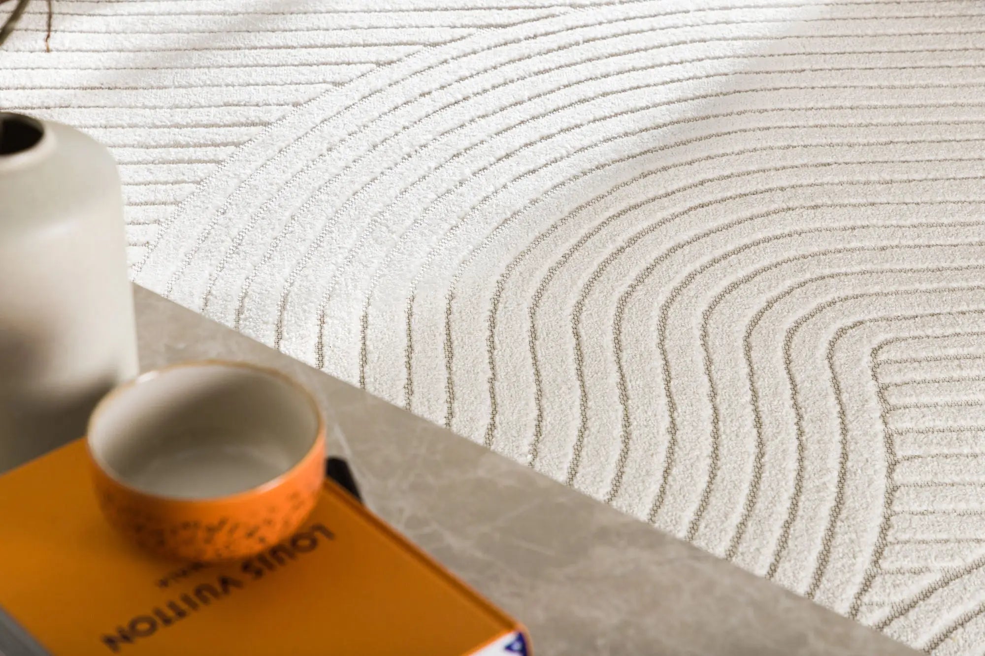 Tapis rectangulaire Vince - 340*240cm - 240 x 340 - Polypropylène