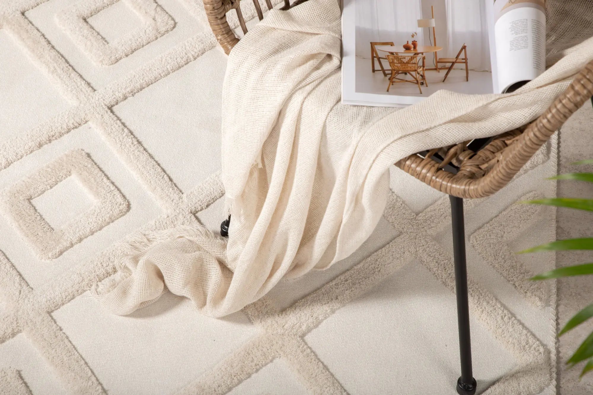 Tapis en polyester Towa - 160*230cm - 160 x 230 - Polyester