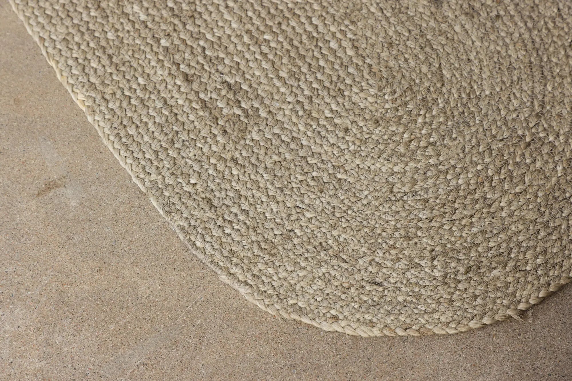 Tapis ovale Olivier - 50*90cm - 50 x 90 - Jute