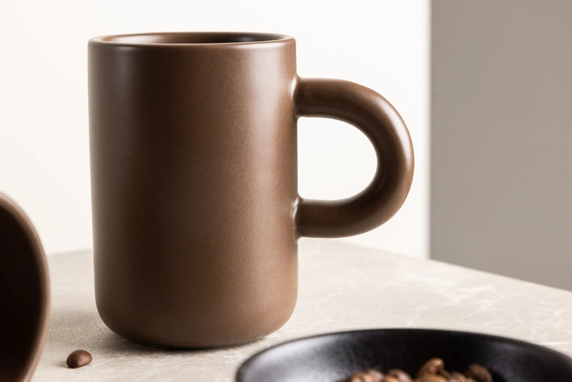 Lot de 2 tasses à thé - ø7 - Porcelaine à la cendre d'os
