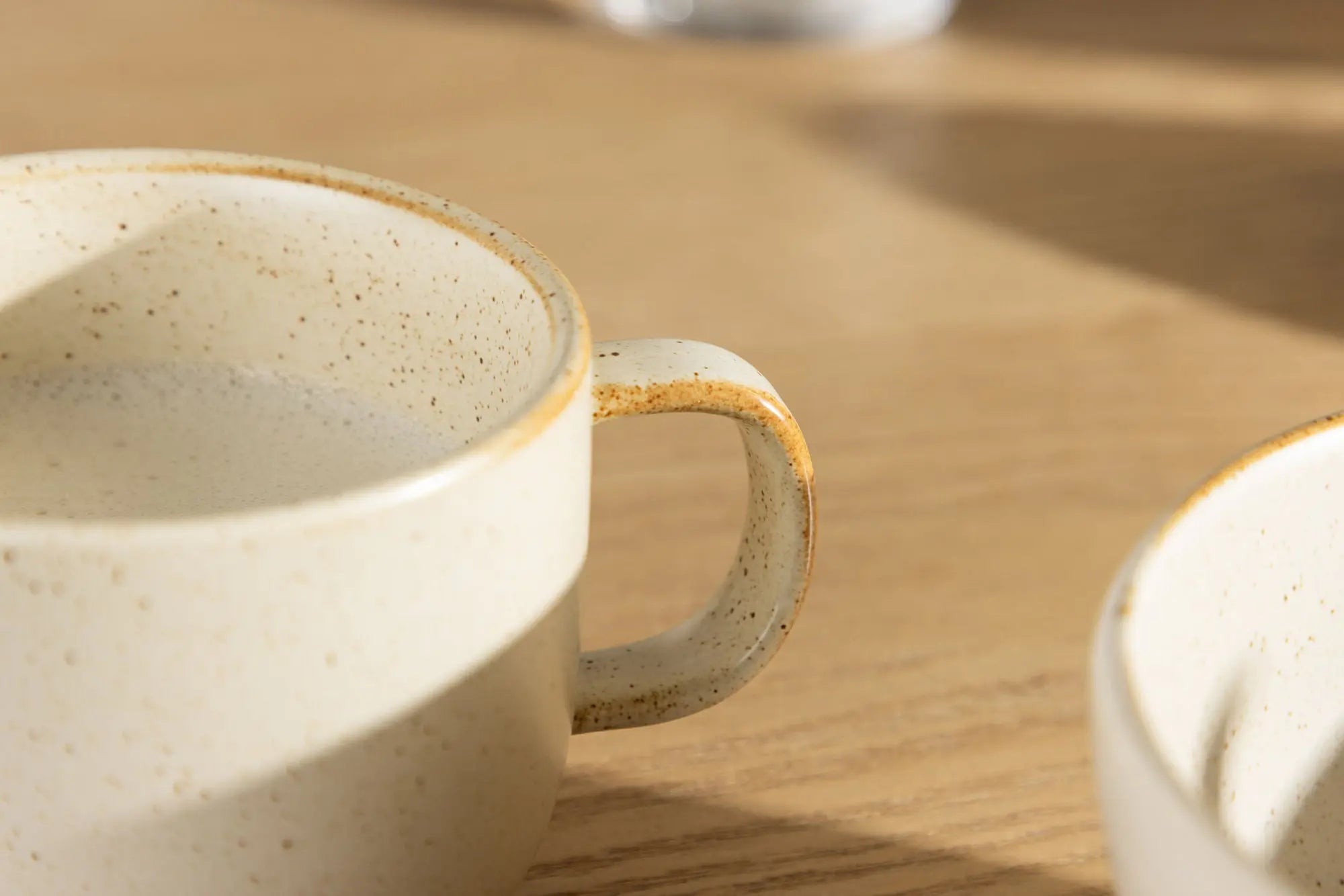 Lot de 2 tasses à thé - ø10 - Poterie
